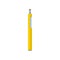 Flat vector icon of bright yellow e-cigarette or vaporizer. Modern device for vaping