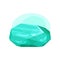 Flat vector icon of green gemstone. Precious stone. Luxury souvenir. Element for mobile or computer game asset