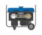 Flat vector icon of Portable Power electric generator Station. Camping Generator sign.