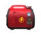 Flat vector icon of Portable Power electric generator Station. Camping Generator sign.