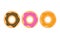 Flat Vector Outline Style Icon of Food Donut. Fast food