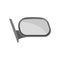 Flat vector of outside rear view mirror. Part of automobile. Car theme. Element for poster of auto shop or repair