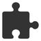 Flat Vector Puzzle Plugin Icon