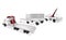 Flatbed Trailer with Utility Trailer and Tow Truck