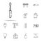 flathead screwdriver icon. construction icons universal set for web and mobile