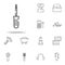 flathead screwdriver icon. construction icons universal set for web and mobile