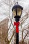 Flatiron Building Lamppost Christmas NYC