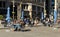 Flatiron Green Public Plaza, dining options, in New York City