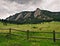 Flatiron Mountain range in Boulder, Colorado