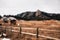 Flatiron mountains in Chautauqua Park