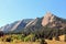 Flatiron Mountains Colorado