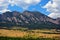 The Flatirons Mountains in Boulder, Colorado on a Sunny Summer D