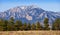 The Flatirons Mountains near Boulder, Colorado