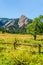 FlatIrons rock formation Boulder Colorado