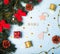 Flatlay Christmas . 2021 from the numbers.The layout of the new 2021. Wooden numbers. Hello new year. Article about new year and