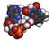 Flavin adenine dinucleotide (FAD) redox coenzyme molecule