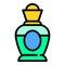 Flavor perfume icon, outline style