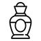 Flavor perfume icon, outline style