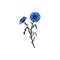 Flax flower logo