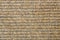 Flax woven striped structure background surface with natural pattern for design and decoration