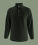 Fleece tracksuit top jacket with half zip design