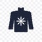 Fleece transparent icon. Fleece symbol design from Clothes collection.