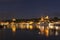 Flensburg at night