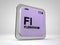 Flerovium - Fl - chemical element periodic table