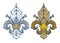 Fleur de lis - French symbol design, French heralry