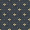 Fleur-de-lis, new orlean seamless pattern background