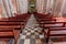 Fleury abbey, Saint Benoit sur Loire, France, interiors