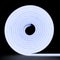 Flexible white led neon decor christmas light on black backgroung