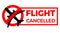 Flight Cancelled Airplane Covid-19 Coronavirus