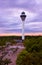 Flight control tower in Airport at Kuala Lumpur (Malaysia)