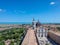 flight over Basilica della Santa Casa Loreto Italy