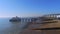 Flight over Eastbourne beach in Sussex