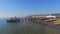 Flight over Eastbourne beach in Sussex