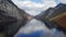 Flight over Konigsee lake, Berchtesgaden, Germany