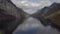 Flight over Konigsee lake, Berchtesgaden, Germany. Untouched LOG format.