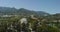 Flight over the Marbella City. Spain 2016. Flying over the mountains. 4K Red Dragon.HD