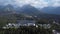 Flight over Strbske Pleso, Slovakia