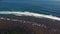 Flight overlooking the wonderful power of the Indian Ocean and the formation of the rip current.