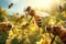 Flight of the Pollinators: Honey Bees in Energetic Motion, A Symphony of Nature\\\'s Work