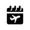 Flight schedule icon