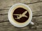 Flight service provides coffee