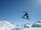 Flight on a snowboard