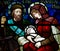 Flight to Egypt (stained glass)