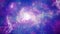 Flight through Universe Nebula Galaxy, Interstellar space travel, Traveling through Cosmos Loop background