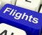 Flights Key In Blue For Overseas Vacation