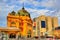 Flinders Street railway station, an iconic building of Melbourne, Australia